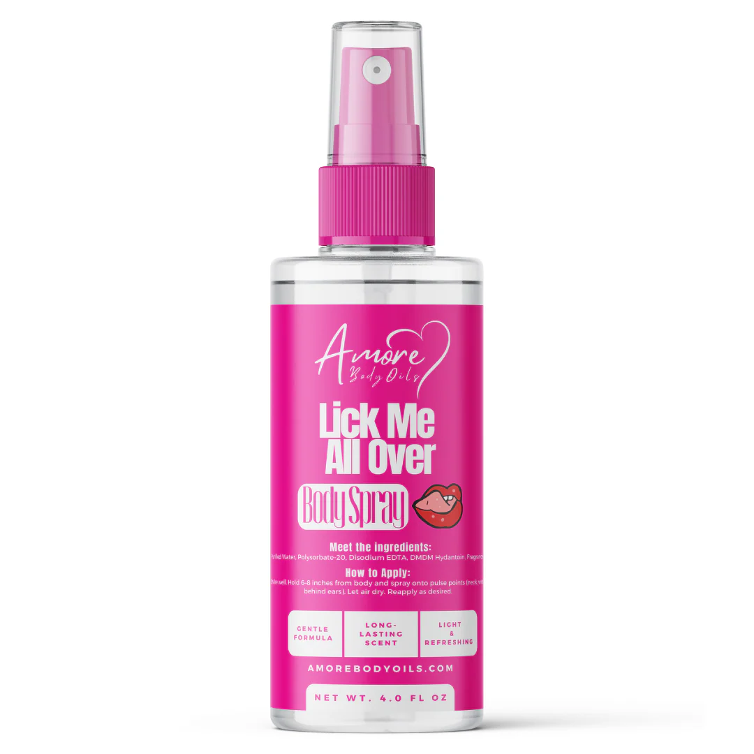Lick Me All Over - Body Spray