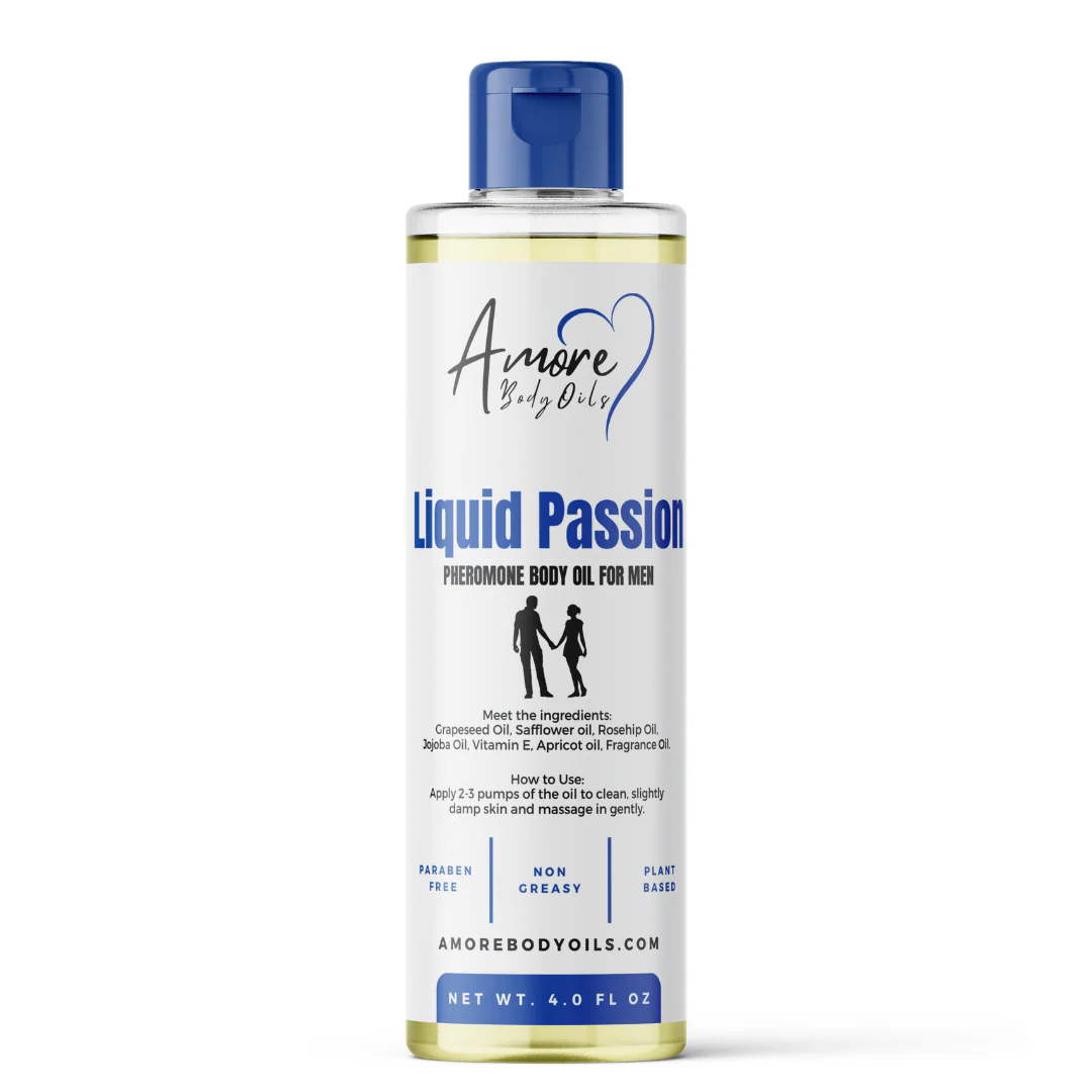 Liquid Passion Body Oil - For Him