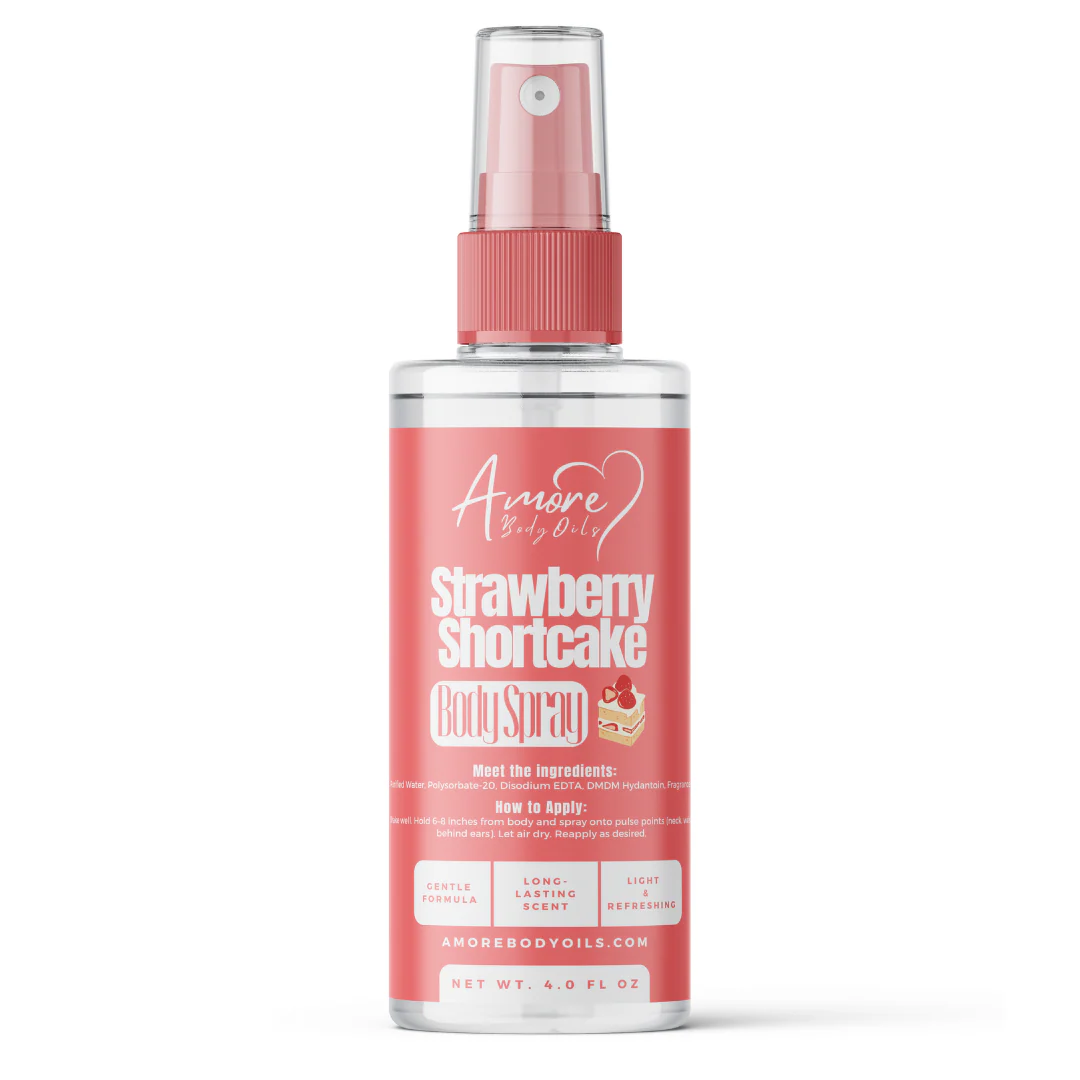 Strawberry Shortcake - Body Oil + Lotion + Body Spray Bundle - Image 3