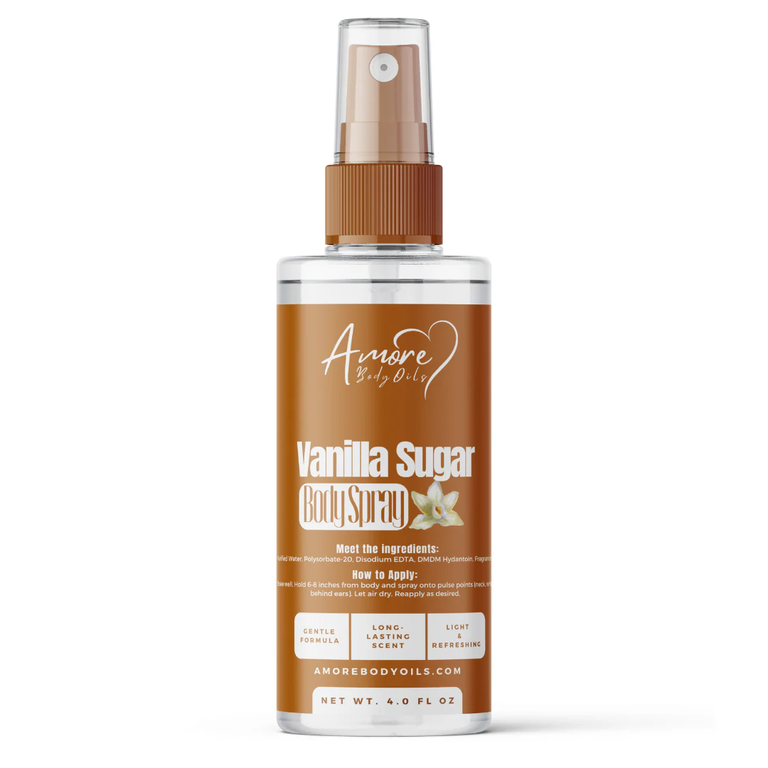 Vanilla Sugar - Body Oil + Lotion + Body Spray Bundle - Image 3