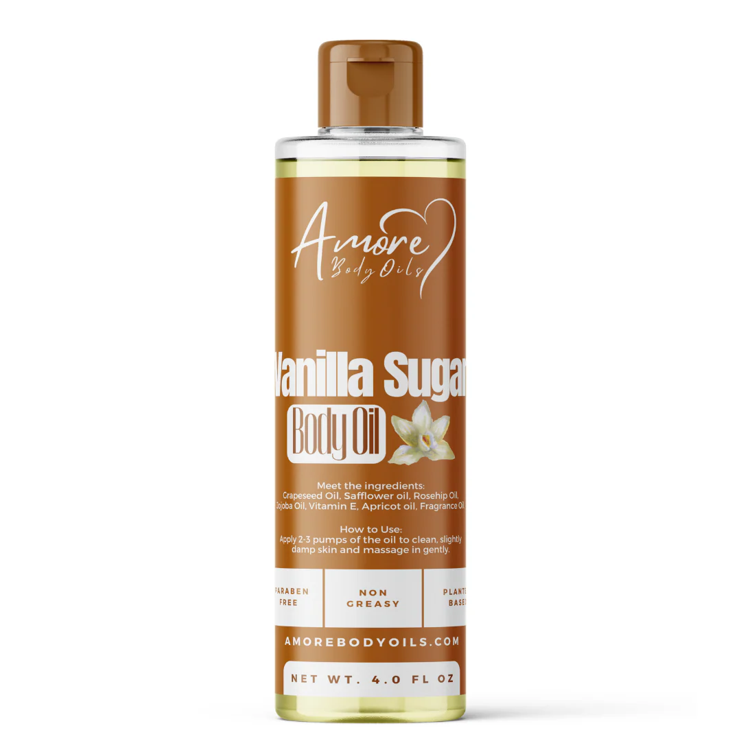 Vanilla Sugar - Body Oil + Lotion + Body Spray Bundle - Image 4
